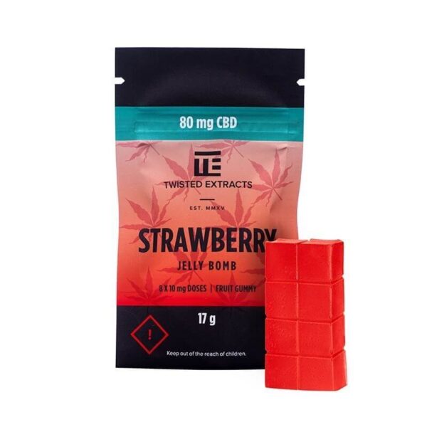 TWISTED EXTRACTS JELLY BOMB'S (80MG CBD)
