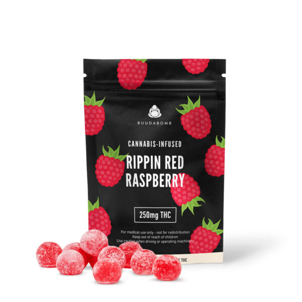 BUUDABOMB - RIPPIN RED RASPBERRY (250MG)