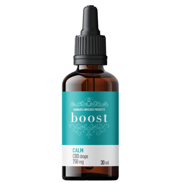 BOOST CBD TINTURE 750MG- LEMON & LAVENDER (CALM)