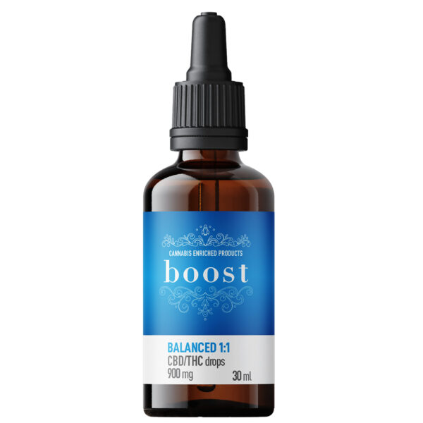 BOOST BALANCED 1:1 TINTURE - NATURAL (900MG)