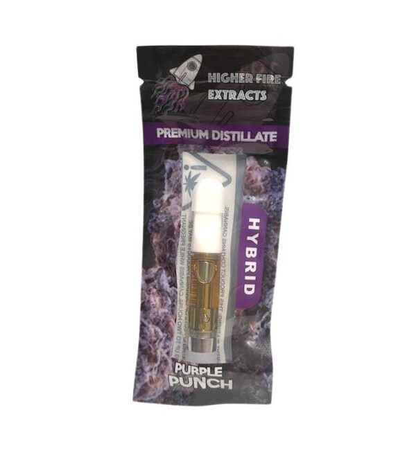 Higher Fire Extracts Premium Distillate 1ML - Purple Punch (Hybrid)