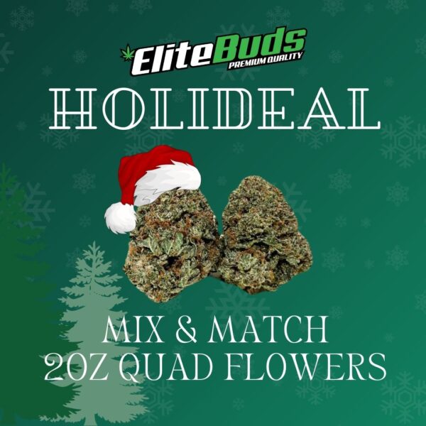 HOLIDEAL - 2OZ QUAD FLOWERS